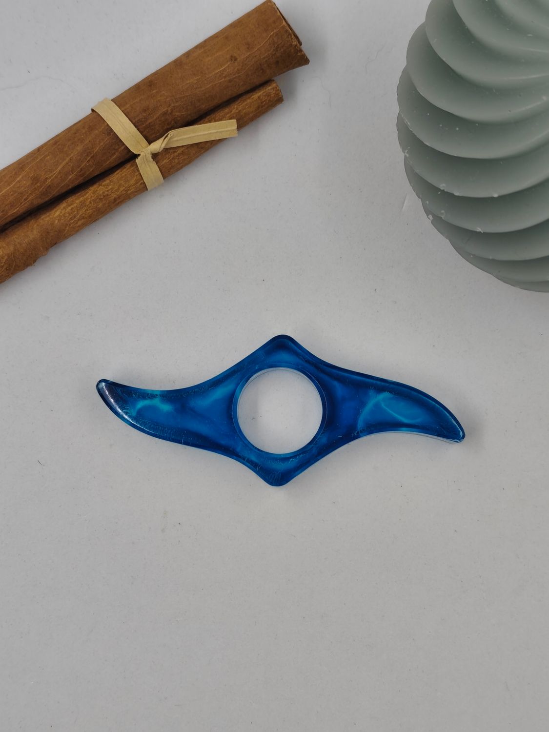 Bague de lecture tribal - bleu Bague de lecture tribal - bleu