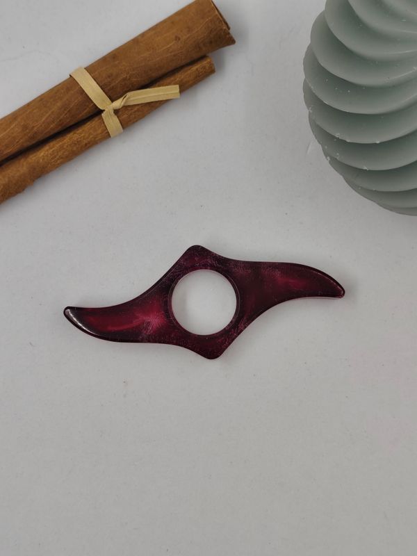 Bague de lecture tribal - rouge Bague de lecture tribal - rouge