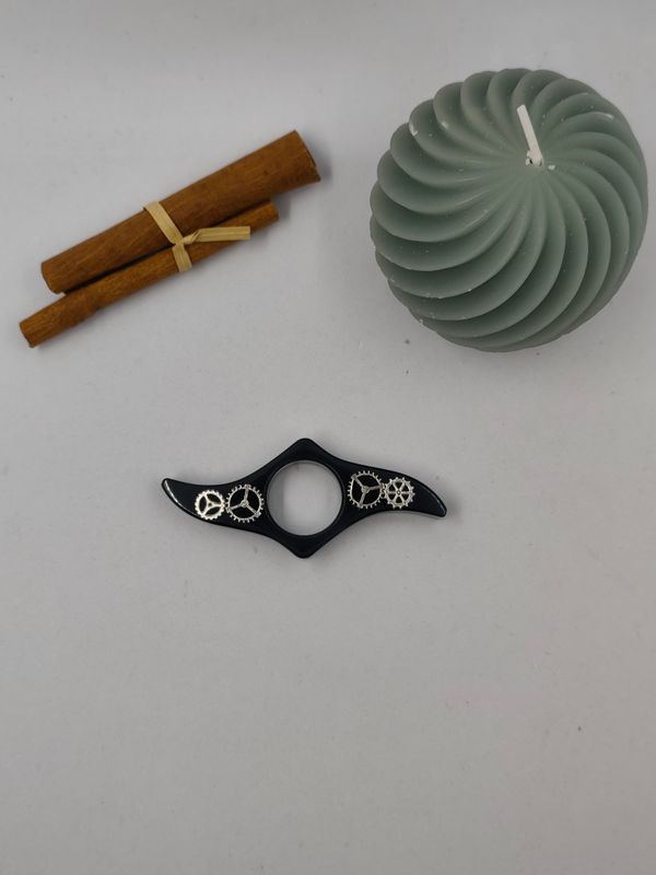 Bague de lecture - noire / ancrages Bague de lecture - noire / ancrages