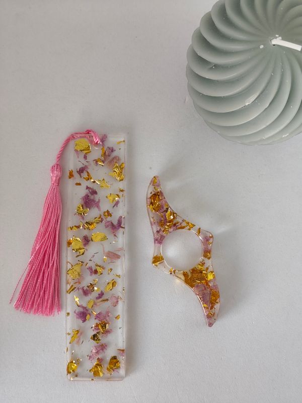 Fleur séchées / doré Fleur séchées / doré