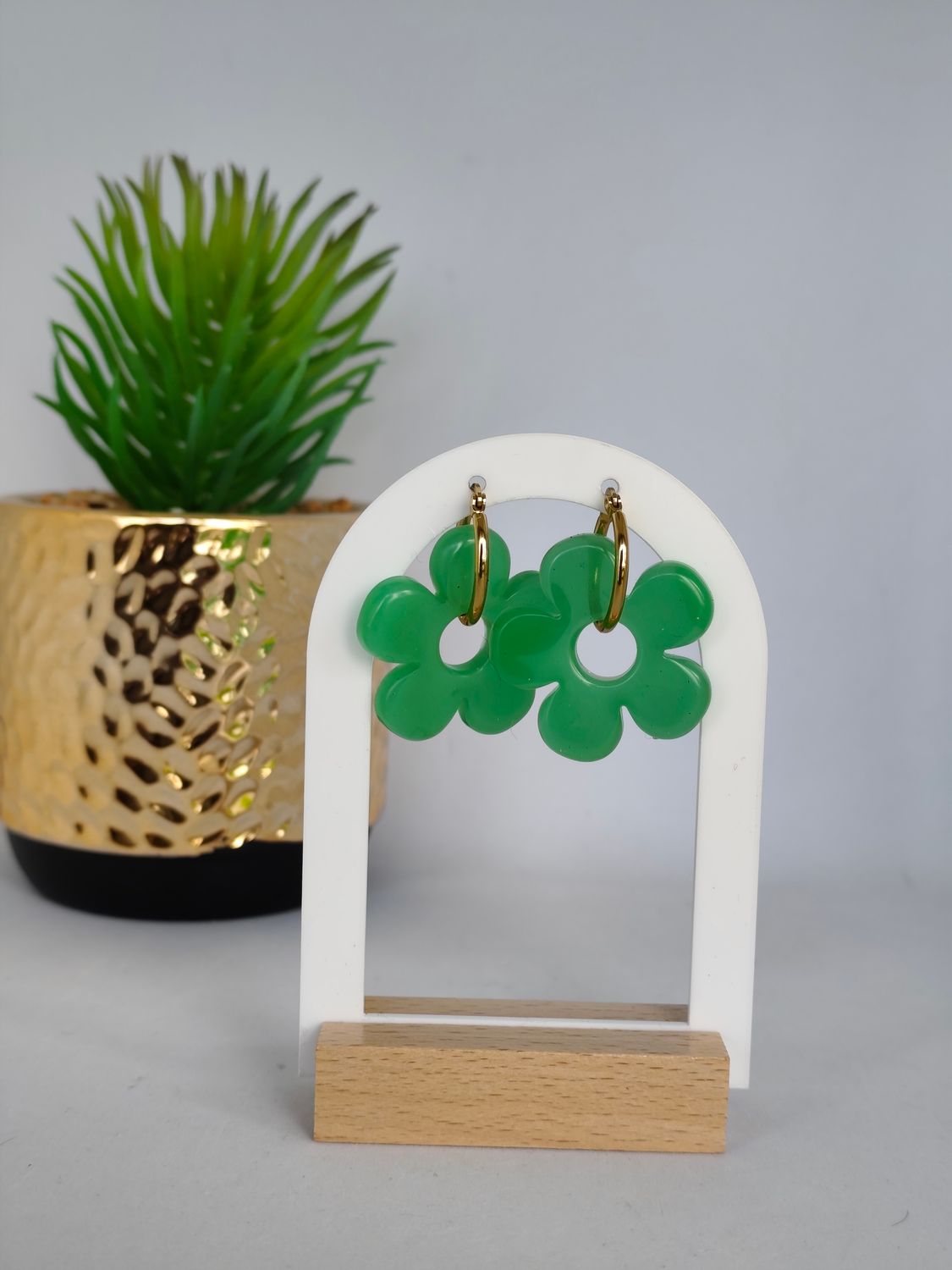 Pampilles paillettes vert opaque Pampilles paillettes vert opaque