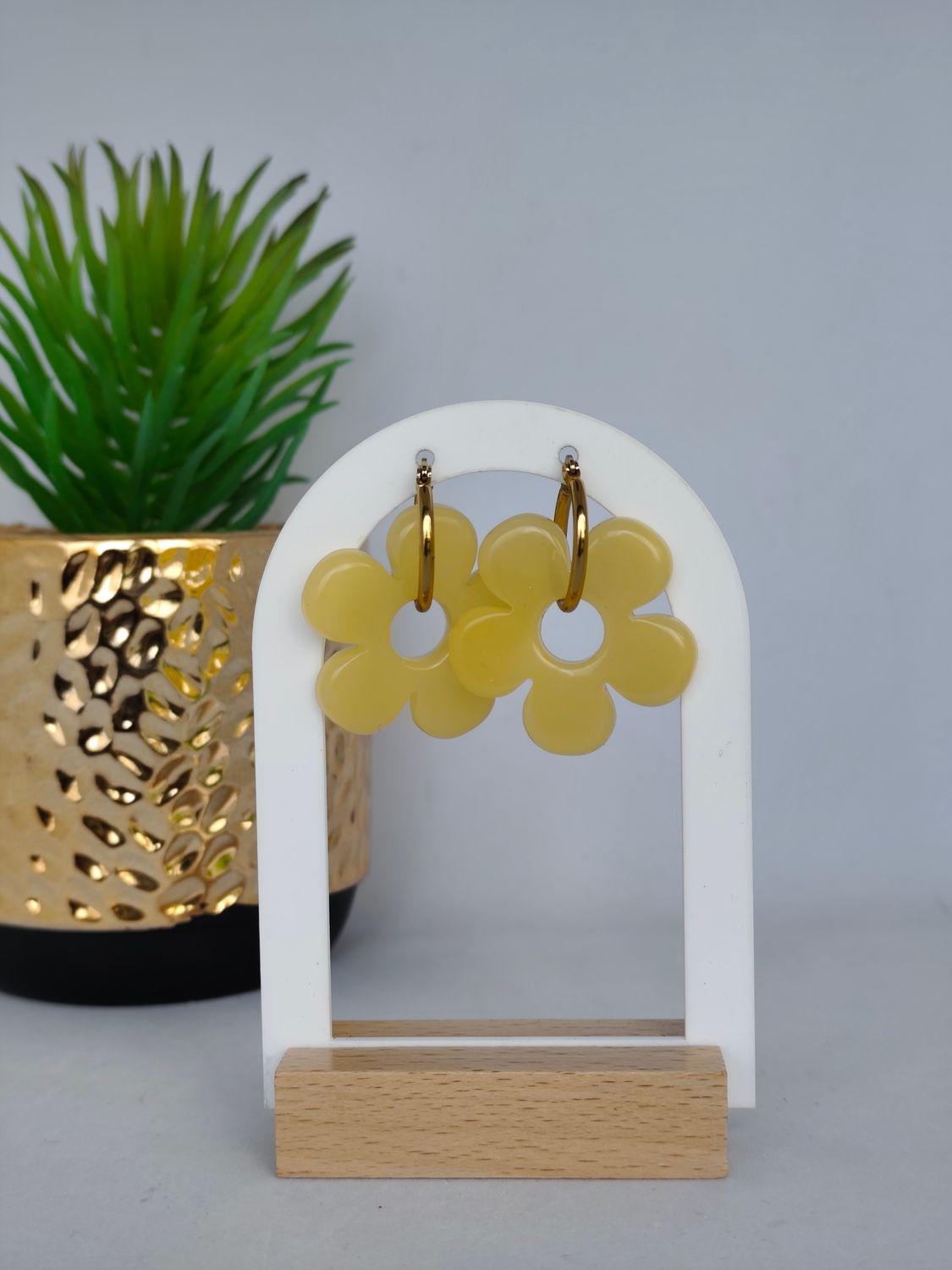 Pampilles paillettes beige opaque Pampilles paillettes beige opaque