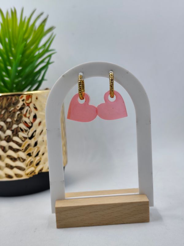 Coeur - rose translucide Coeur - rose translucide