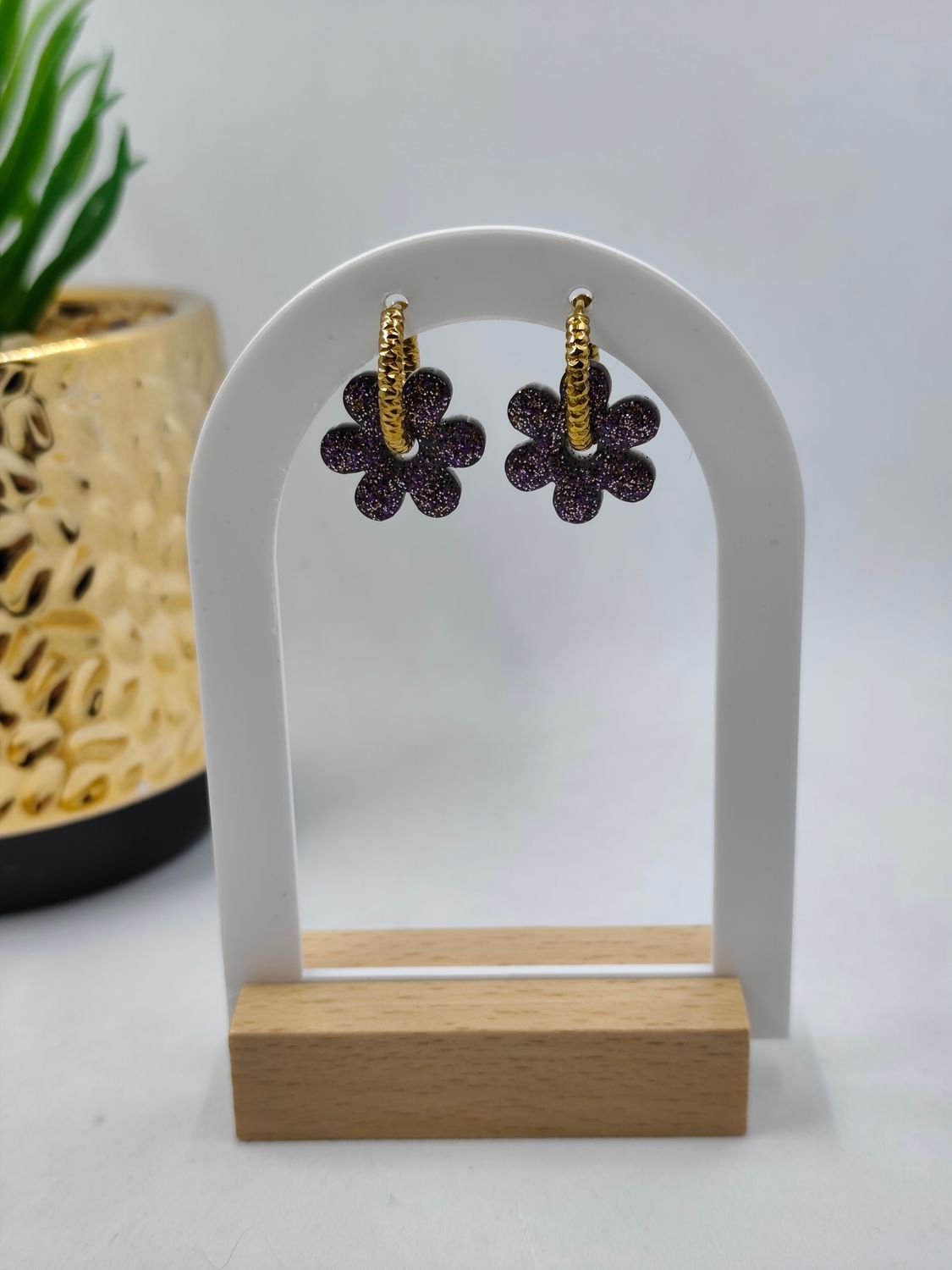 Mim's - violette / argent / doré paillettes Mim's - violette / argent / doré paillettes