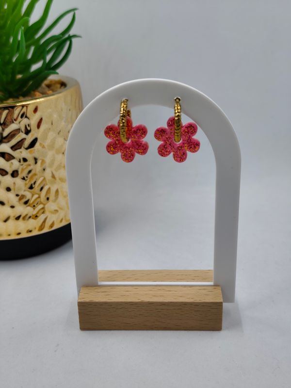 Mim's - rouge / doré paillettes