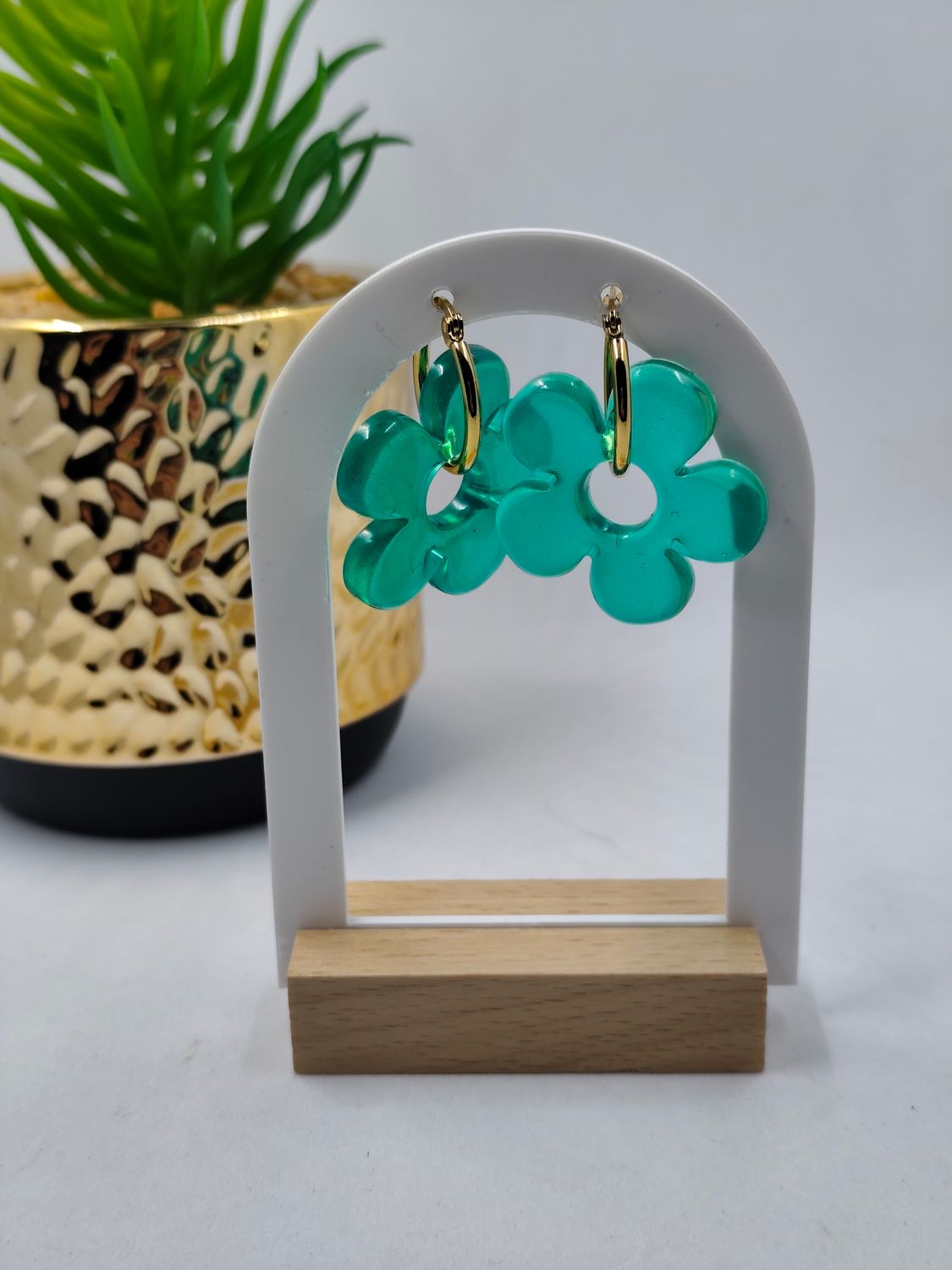 Pampilles - vert translucide