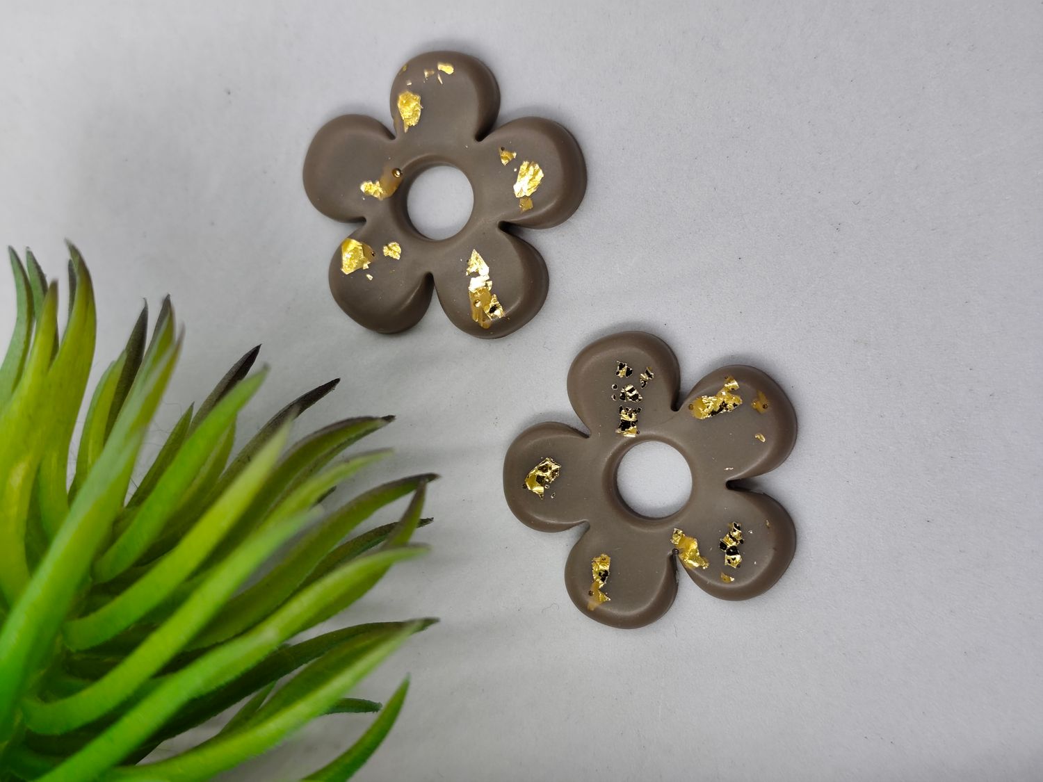 Pampilles - taupe doré