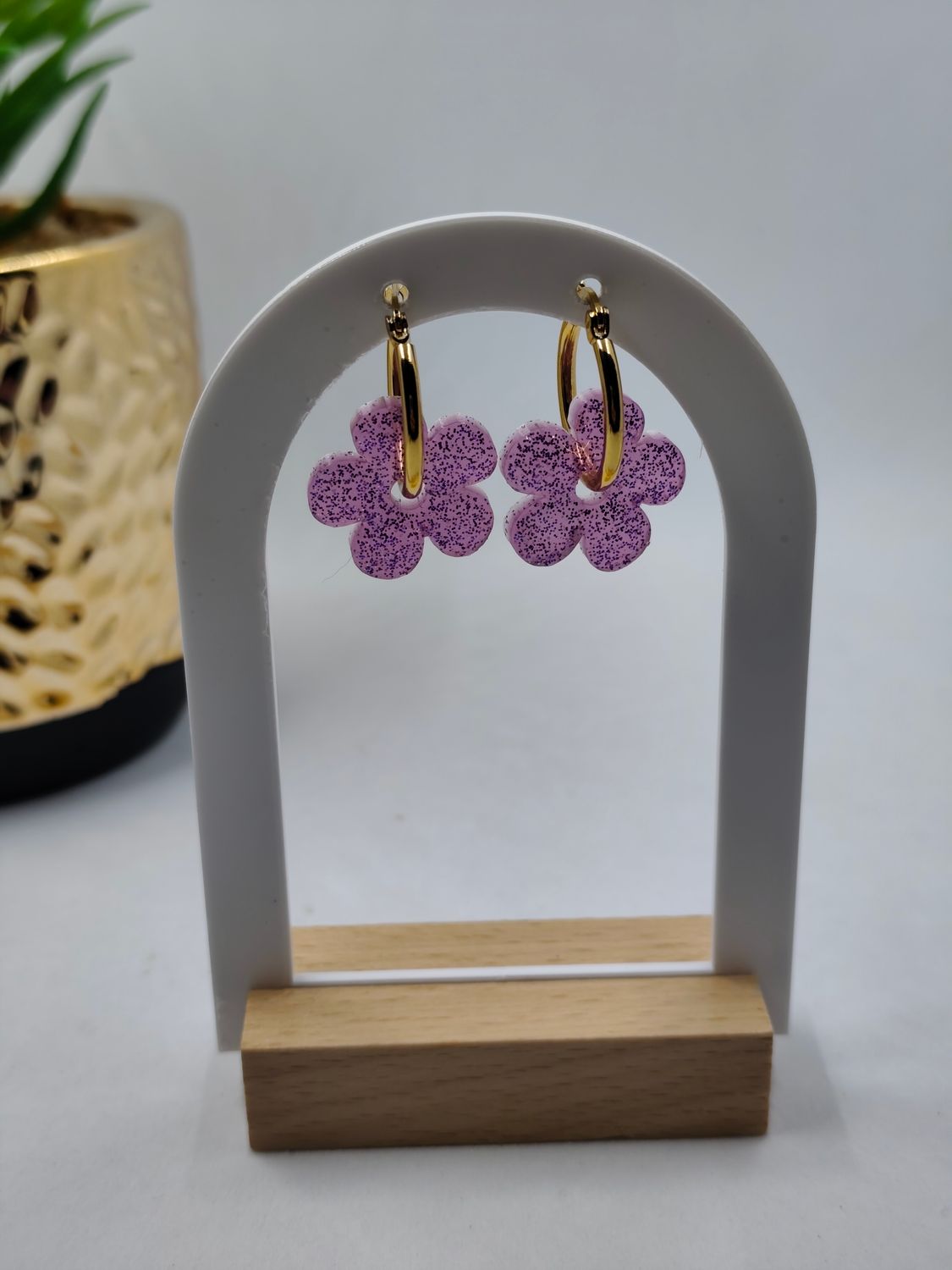 Mim's - violet paillettes