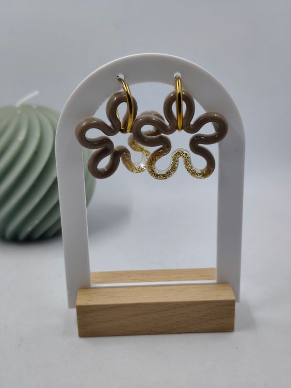 Pampilles taupe doré Pampilles taupe doré