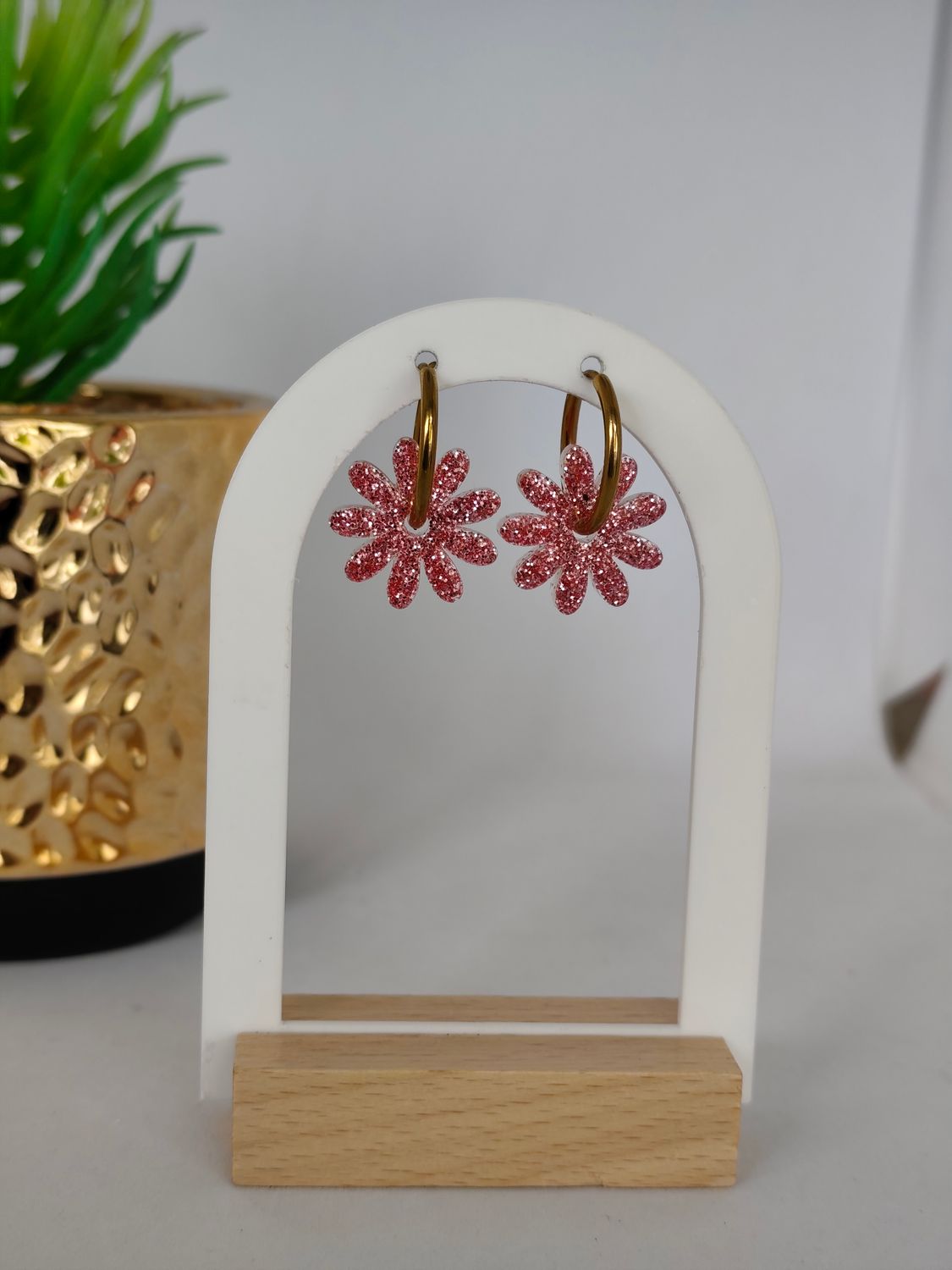 Marg's - rose paillettes