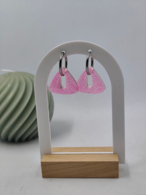 Delta - rose paillettes