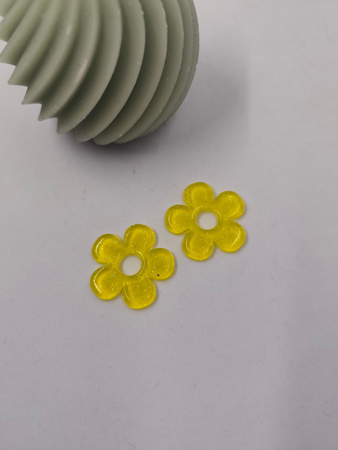 Pampilles - jaune paillettes