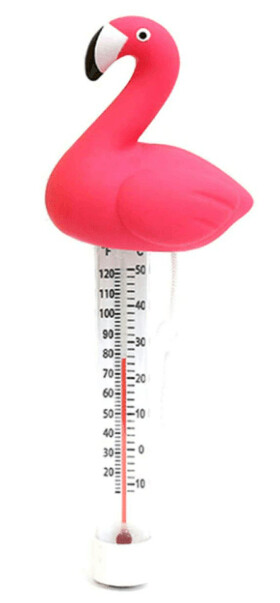 Zwembad thermometer - Flamingo