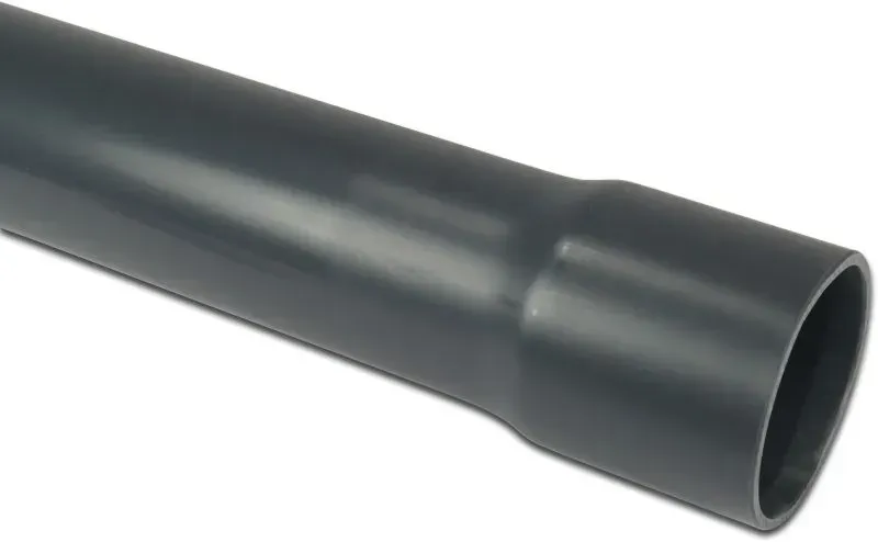 PVC buis met mof PN10 - 50mm - 2,5m