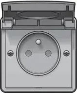 Niko Hydro 55 stopcontact