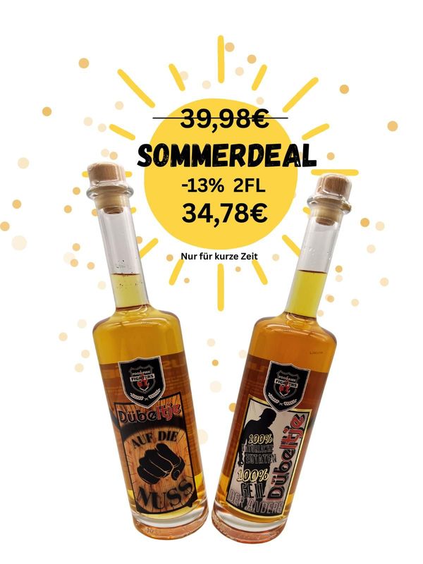 1x DER ANDERE & 1x AUF DIE NUSS -SUMMERDEAL 1x DER ANDERE & 1x AUF DIE NUSS -SUMMERDEAL