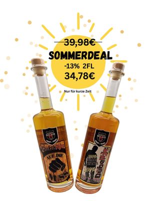 1x DER ANDERE & 1x AUF DIE NUSS -SUMMERDEAL 1x DER ANDERE & 1x AUF DIE NUSS -SUMMERDEAL