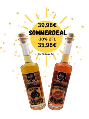 1x FEUCHTER KUSS & 1x AUF DIE NUSS – SUMMERDEAL 1x FEUCHTER KUSS & 1x AUF DIE NUSS – SUMMERDEAL