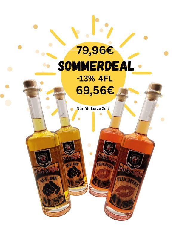 x FEUCHTER KUSS & 2x AUF DIE NUSS – SUMMERDEAL x FEUCHTER KUSS & 2x AUF DIE NUSS – SUMMERDEAL