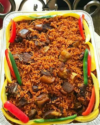 Full-Pan of Jollof Rice