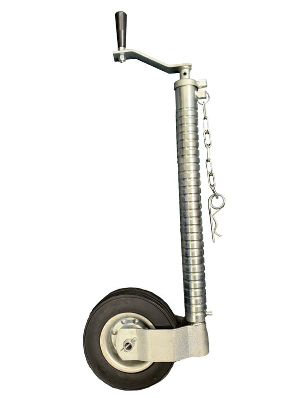 Jockey Wheel Ribbed No Clamp 48mm N.W.L 500kg