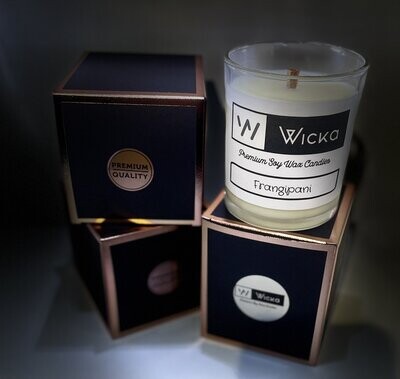 Large Premium Candles with Crackling Wooden Wick
