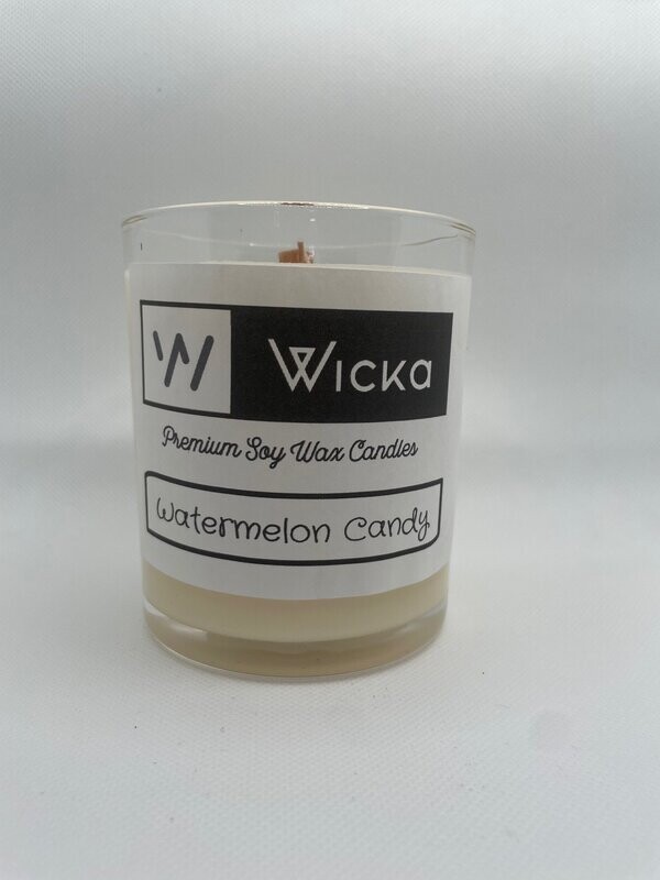Large Watermelon Cotton-Candy Premium Candle