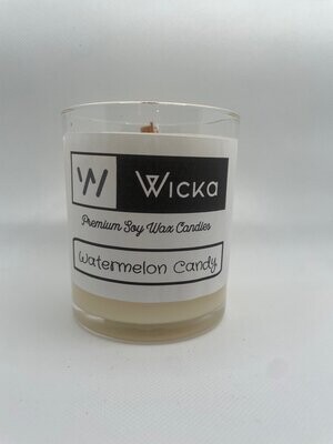 Large Watermelon Cotton-Candy Premium Candle