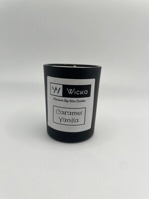 Small Caramel Vanilla Premium Candle