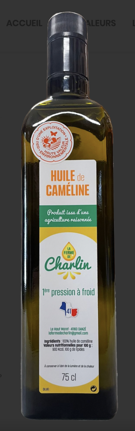 HUILE DE CAMELINE - 75cl