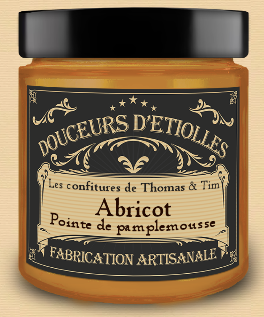 ABRICOT - POINTE DE PAMPLEMOUSSE - 220gr