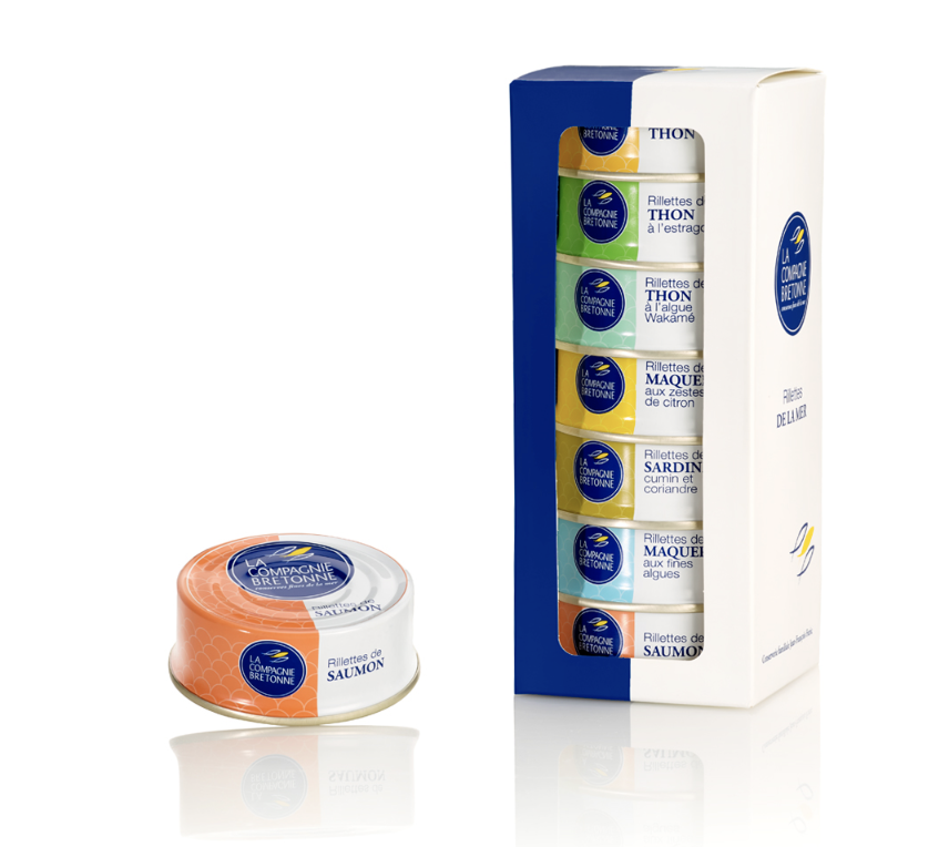 COFFRET DECOUVERTE 7 RILLETTES DE LA MER  de JEAN FRANÇOIS