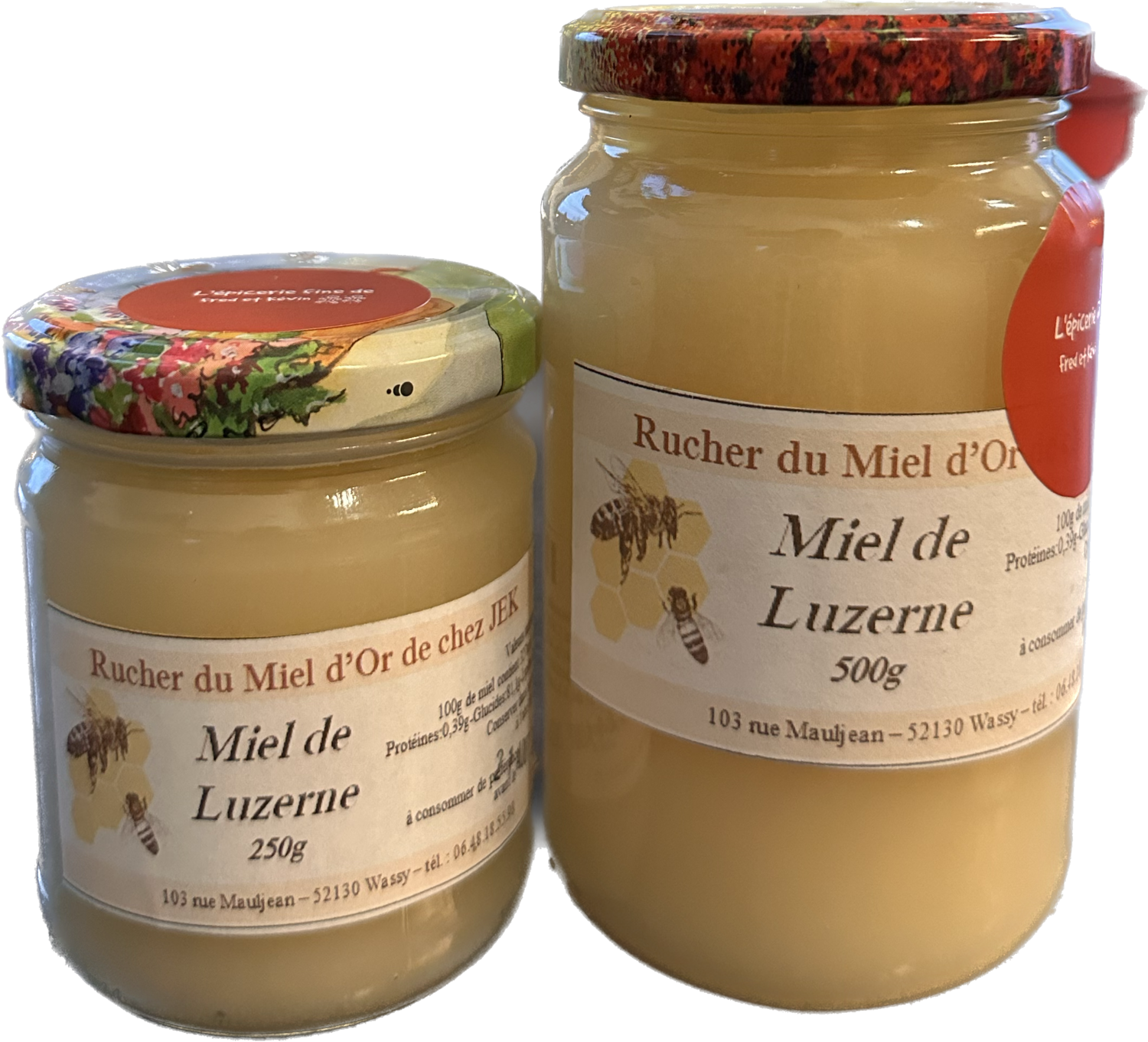 MIEL DE LUZERNE - Pot de 500gr