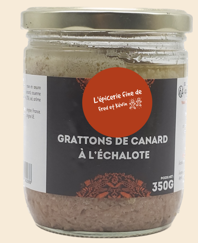 LES TERRIBLES GRATTONS À L&#39;ECHALOTE - 350GR