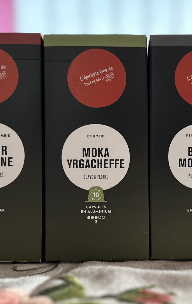 CAFE YRGACHEFFE - en Dosettes Nespresso par 10 ou 50