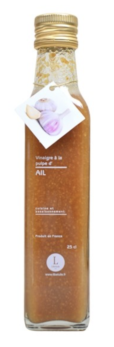 VINAIGRE A LA PULPE D&#39;AIL - au choix : 25cl ou 50cl