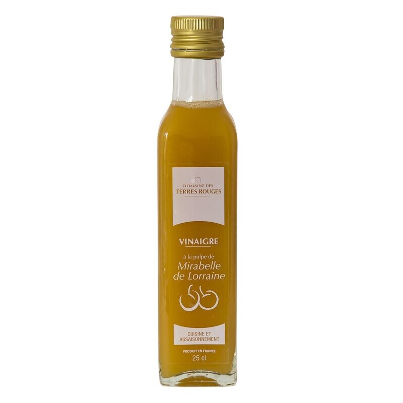 VINAIGRE A LA PULPE DE MIRABELLE DE LORRAINE - 25cl