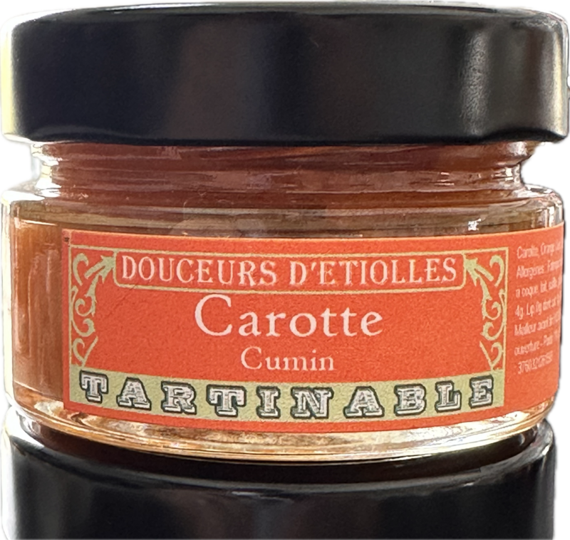 TARTINABLE CAROTTE CUMIN - 110gr