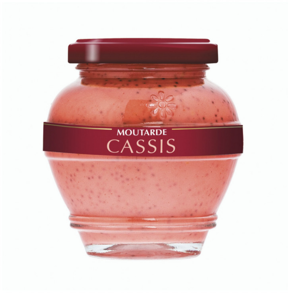 MOUTARDE FRANCAISE - AU CASSIS - 200g