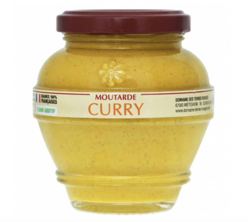 MOUTARDE FRANCAISE - AU CURRY - 55g