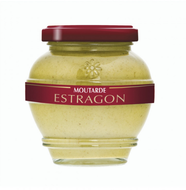 MOUTARDE FRANÇAISE - RECETTE À L&#39;ESTRAGON - 55g