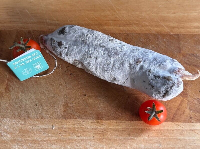 SAUCISSON A L&#39;AIL DES OURS - 200gr
