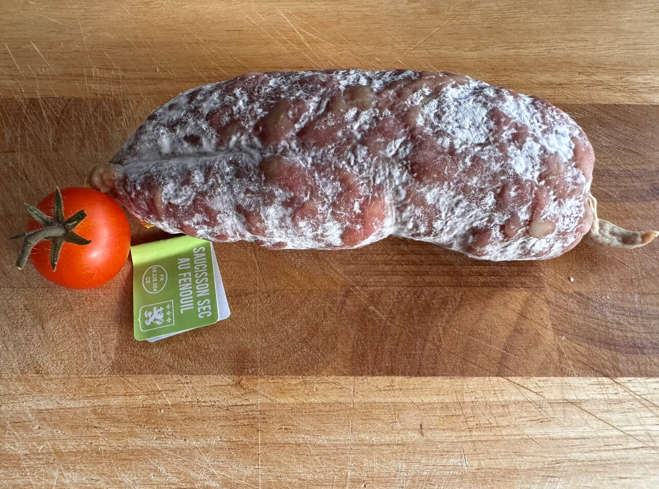 SAUCISSON AU FENOUIL -200gr