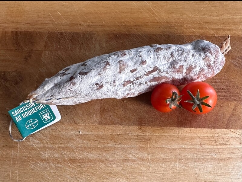 SAUCISSON AU ROQUEFORT - 200 gr