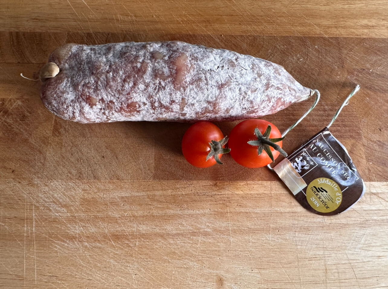 SAUCISSON AUX CEPES - 200 gr