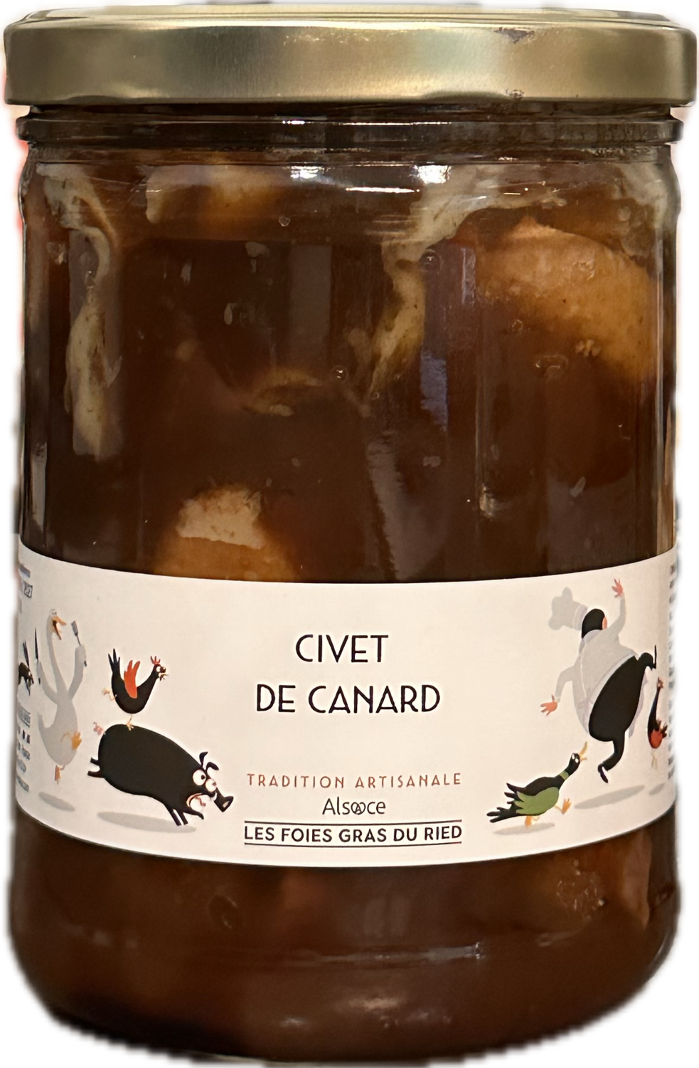 CIVET DE CANARD - 900gr