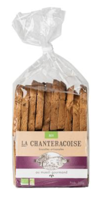 LA BISCOTTE BIO &quot;MUESLI GOURMAND&quot; - 300gr