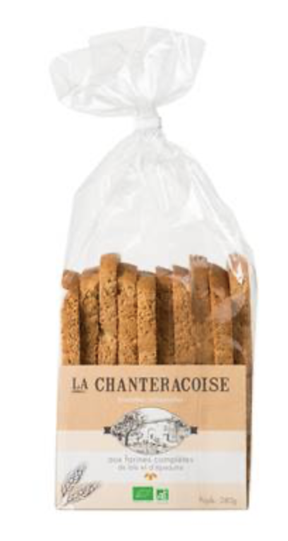 LA BISCOTTE BIO &quot;COMPLETE BLE EPEAUTRE&quot; - 280gr