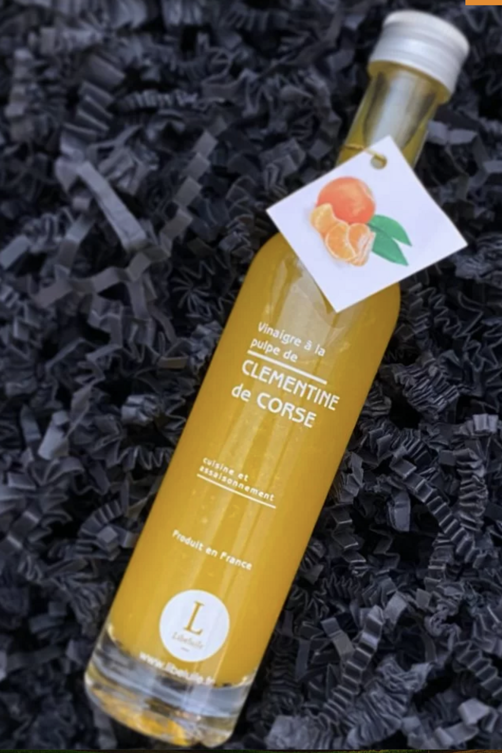 VINAIGRE PREMIUM À LA CLEMENTINE DE CORSE - 10cl