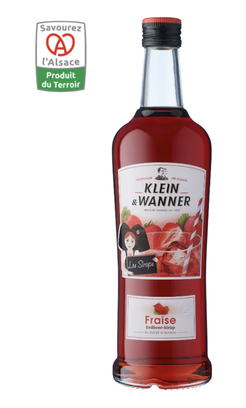 SIROP DE FRAISE - KLEIN ET WANNER - 70cl